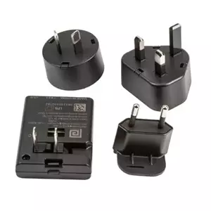 Intermec 213-029-001 elektriskās kontaktdakšas adapters Melns