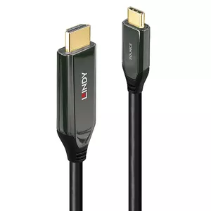 USB Type C на HDMI адаптер кабель Lindy 1м 8K60