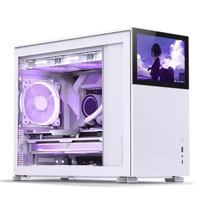 PC case Jonsbo D31 STD White — Midi Tower, steel, tempered glass, Micro-ATX/ITX/DTX, 2×2.5" + 1×3.5", GPU up to 400 mm, CPU cooler 168 mm