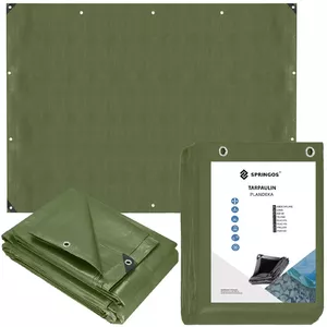 Springos GA2130 Tarpaulin 4x6 m 120 g/m² Weatherproof Cover