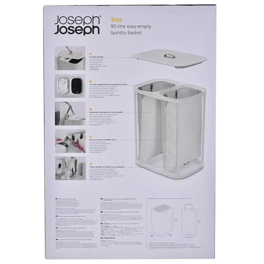 Laundry basket Joseph Joseph Tota 90L Photo 15