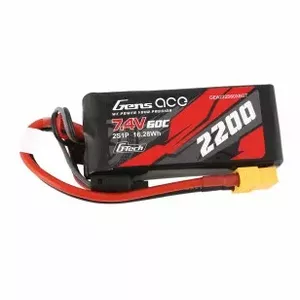 Akumulators Gens ace G-Tech 2200mAh 7.4V 60C 2S1P Lipo