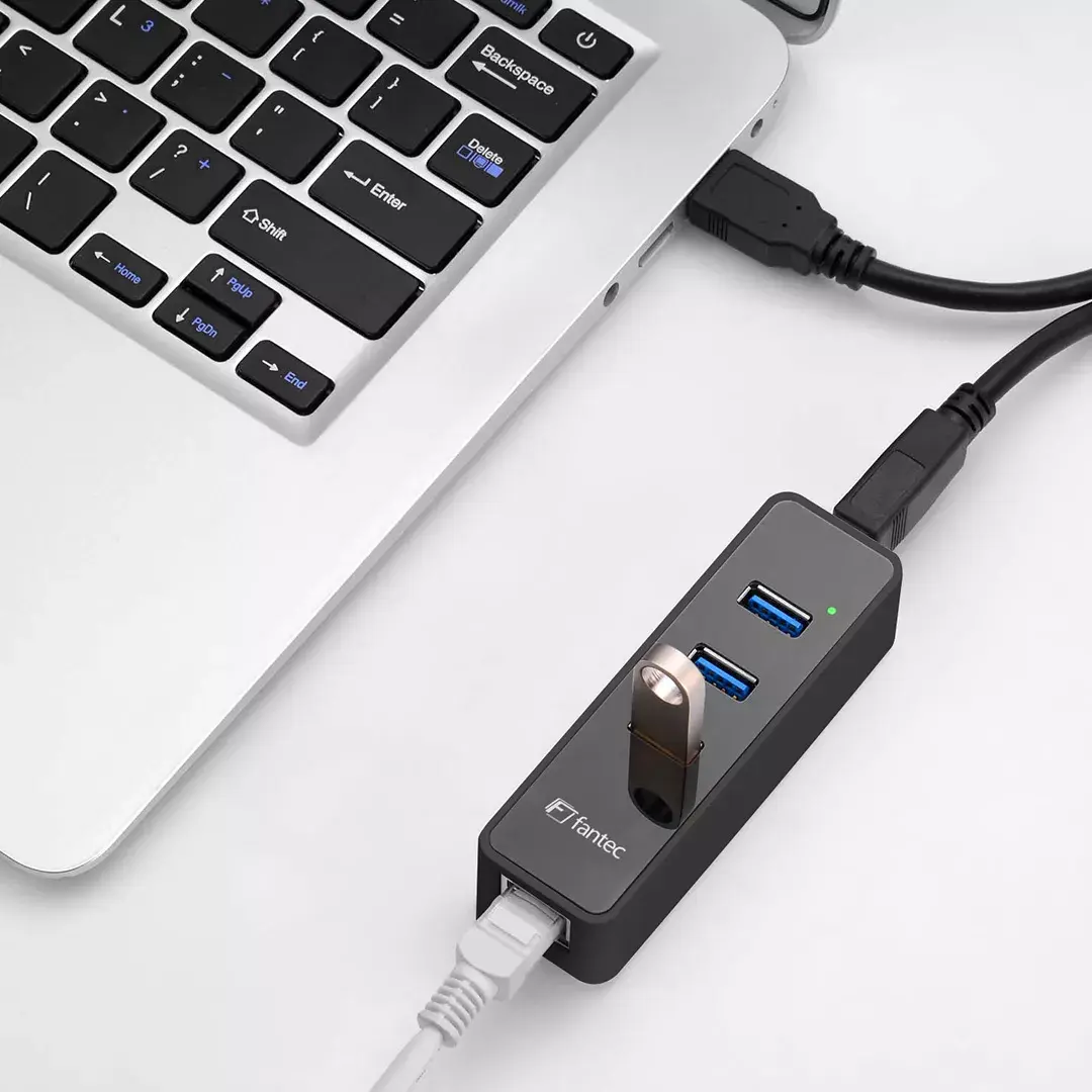 USB хаб Fantec UMP-3UE1000 Photo 2