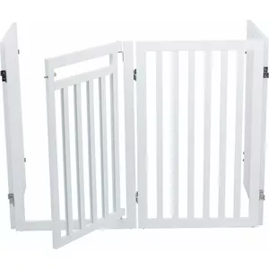 Pet Gate Trixie 60x160 cm, white — indoor safety barrier for dogs