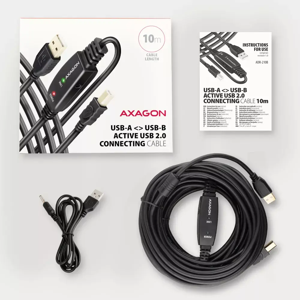 USB Kabelis Axagon ADR-210B Photo 8
