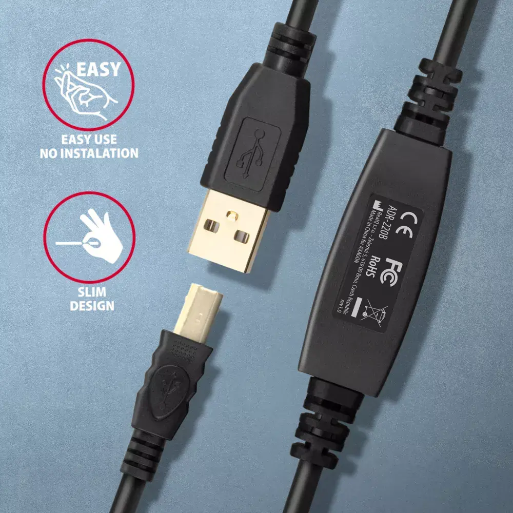 USB Cable Axagon ADR-220B Photo 4
