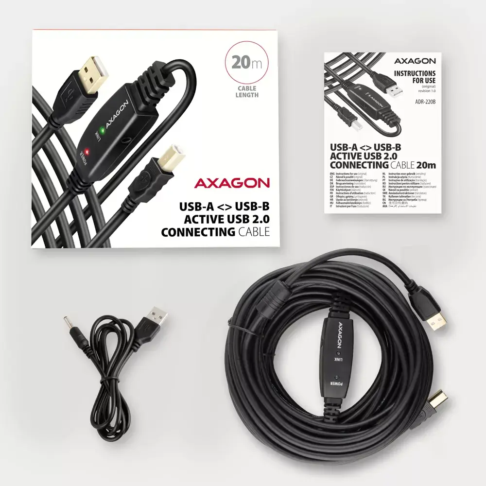 USB Cable Axagon ADR-220B Photo 8