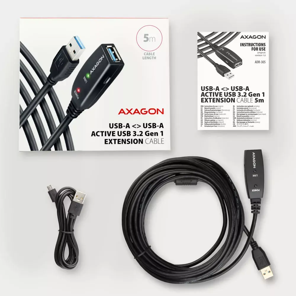 USB удлинитель Axagon ADR-305 Photo 8