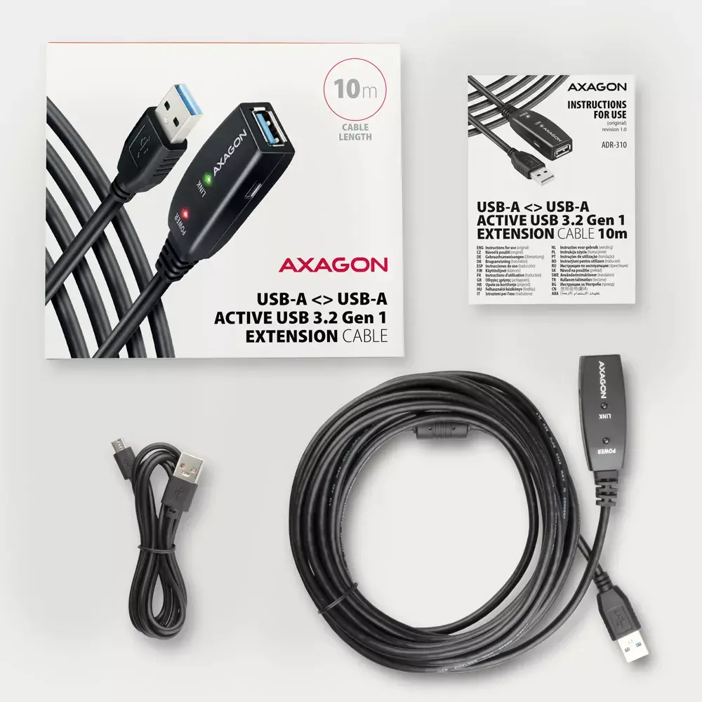 USB Repeater Cable Axagon ADR-310 Photo 8