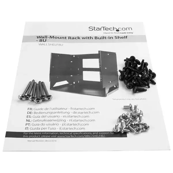 Wall Mount Rack StarTech.com WALLSHELF8U Photo 7