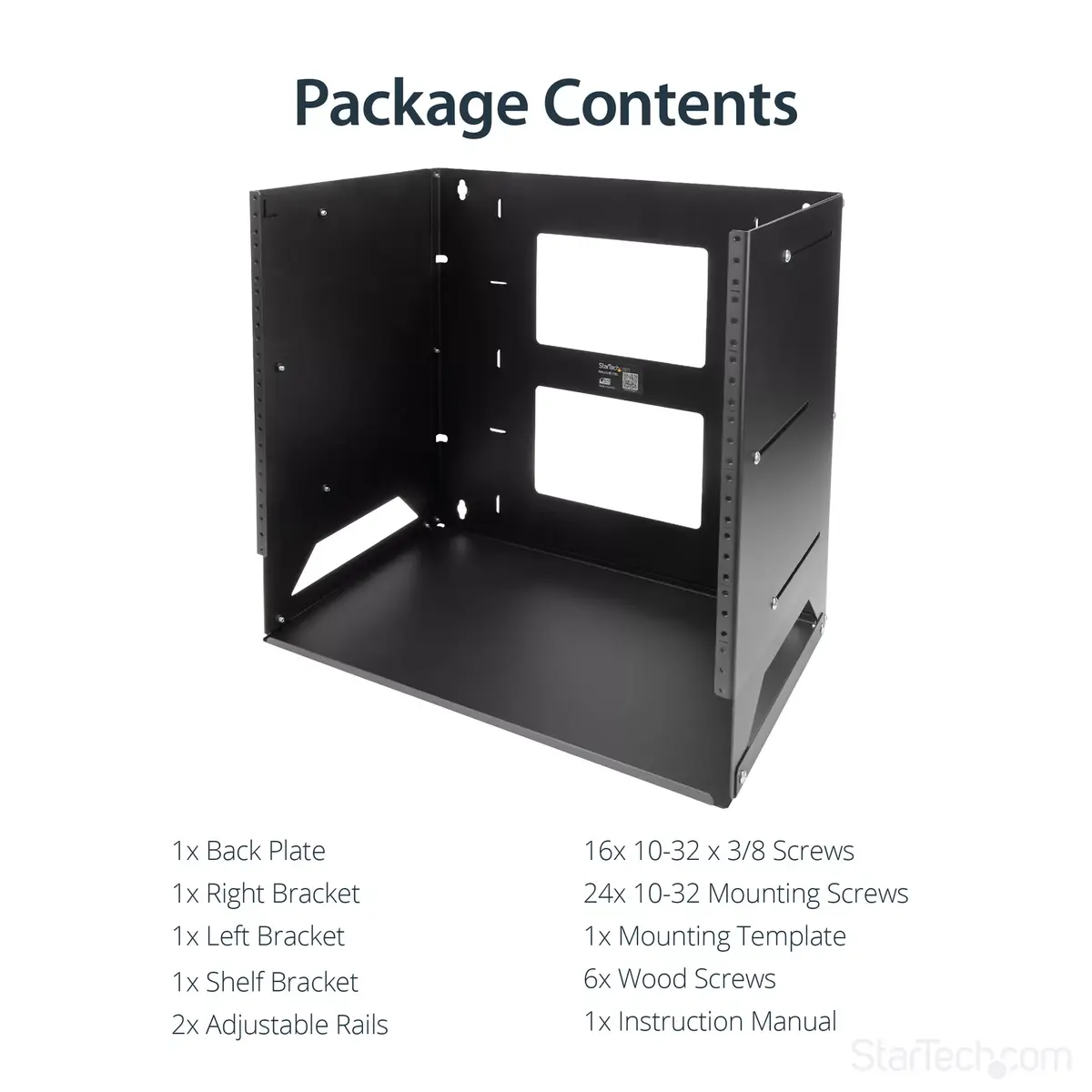 Wall Mount Rack StarTech.com WALLSHELF8U Photo 13