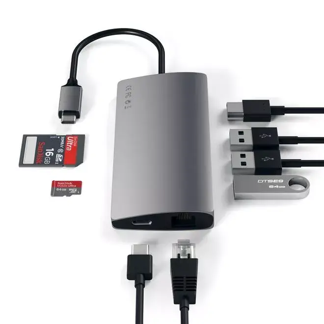 Multi-Port Adapter Satechi V2 Dock Photo 4