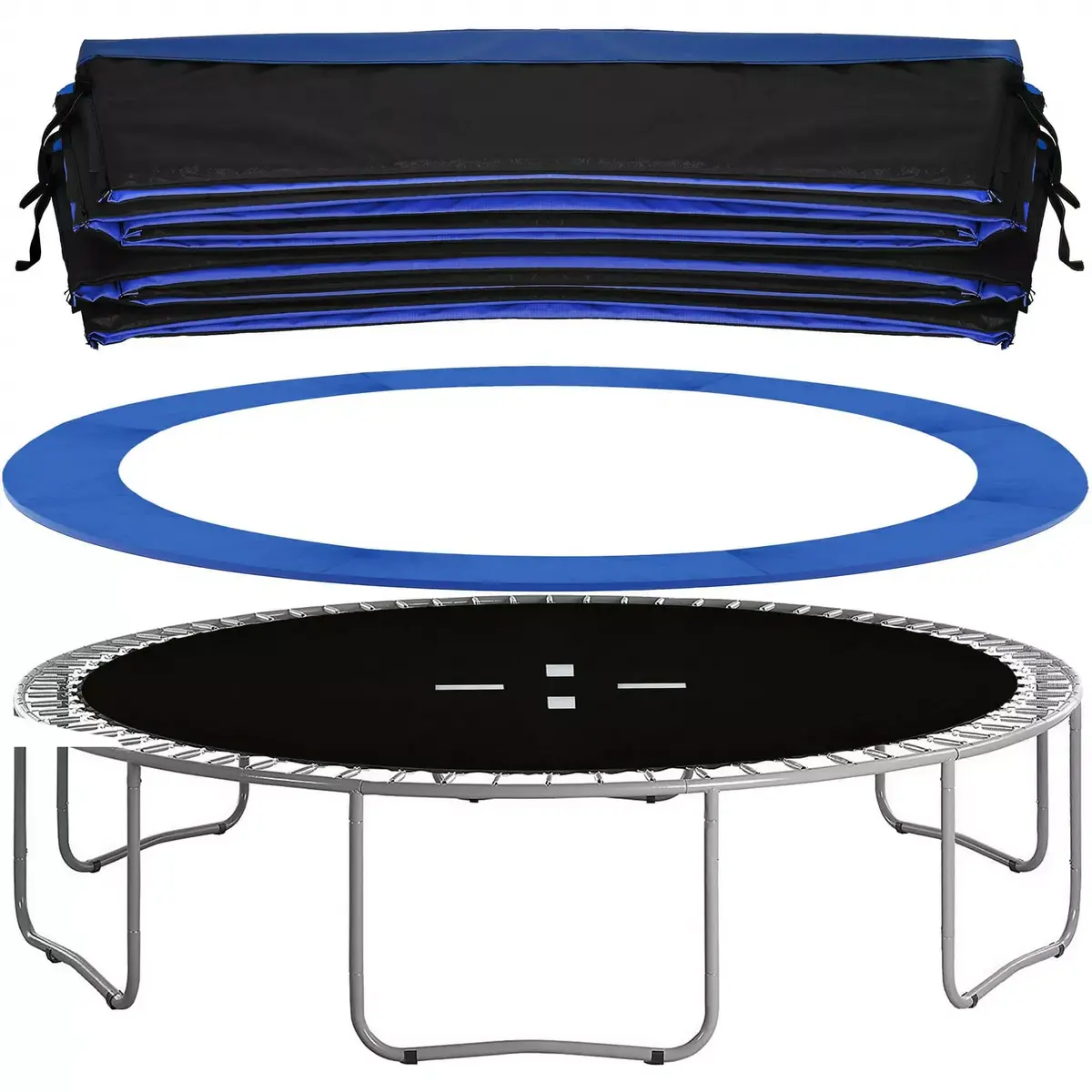 Springos TP-10FT 305 CM BLUE trampoline cover Photo 3