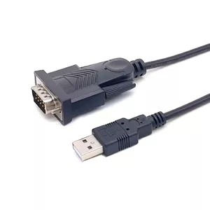 Equip USB-A to Serial (DB9) Cable M/M 1.5m Black