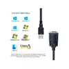 Equip USB-A to Serial (DB9) Cable M/M 1.5m Photo 7