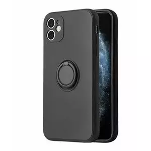 Silikona gredzens iLike priekš iPhone 14 — melns