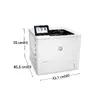 HP LaserJet Enterprise M612dn melnbalts lāzerprinteris Photo 6
