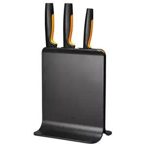 Slot knife block Fiskars Functional Form 4 pcs Stainless steel