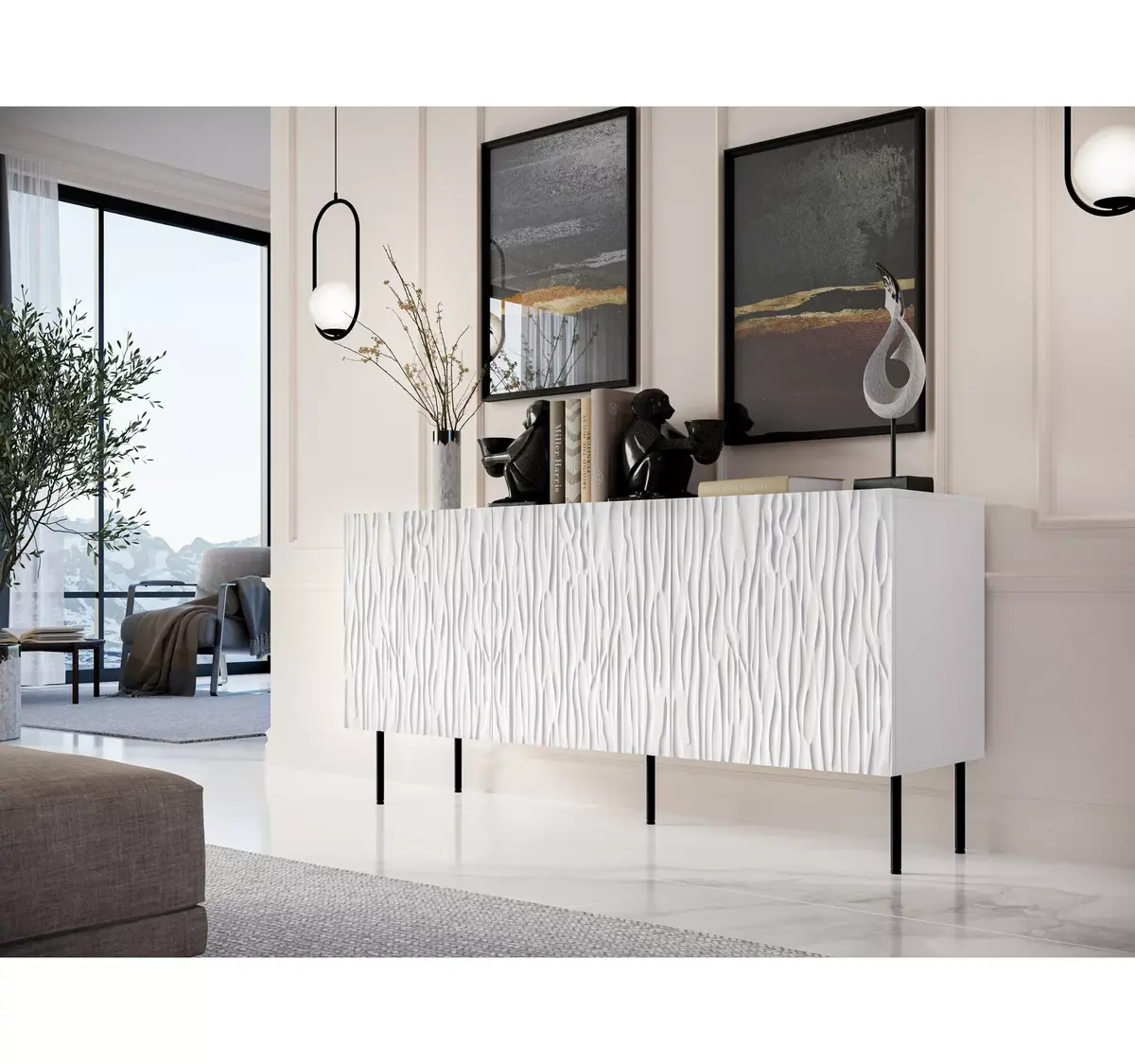 Komode cama meble JUNGLE 152x40,5x74,5 Photo 3