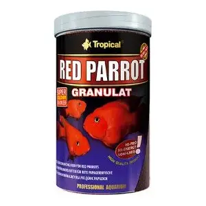 Tropical RED PARROT GRANULAT 1L корм для попугаевидных цихлид, гранулы 1 л
