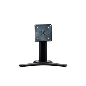 Monitor stand HANNspree 80-04000004G000 for 22–24" screens, VESA 75x75–100x100, 4.3 kg capacity, height adjustable, swivel & tilt, black