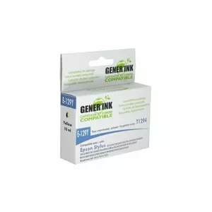 Tintes kasete GenerInk Epson T1294Y Yellow BX305/BX525/SX420 11ml