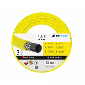 Садовый поливочный шланг Cellfast PLUS 3-слойный 3/4" 25 м