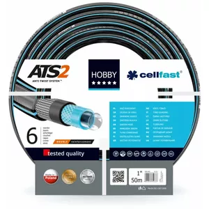 Garden hose Cellfast ATS2 50 m — durable watering hose, 50m length