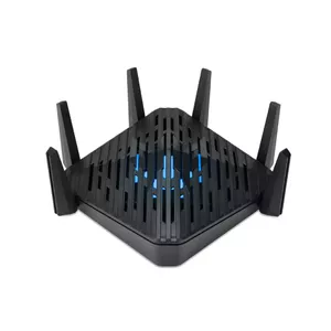 Acer Predator Connect W6 Wi Fi 6E wireless router Gigabit Ethernet Tri-band (2.4 GHz / 5 GHz / 6 GHz) Black