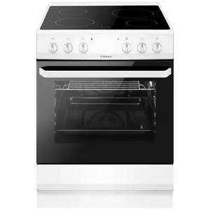 Hansa FCCW680009 cooker Freestanding cooker Ceramic White A