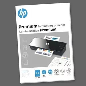 Laminating pouches HP 9124, A4 format, max film thickness 125 µm, 100 pcs