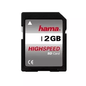 Флеш-память Hama 2 ГБ SD HighSpeed 00055377