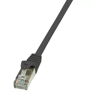Networking cable LogiLink 1m Cat.6 RJ-45 F/UTP Black