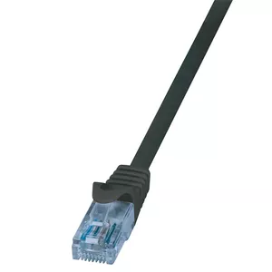 LogiLink CP3053U networking cable Black 2 m Cat6a U/UTP (UTP)