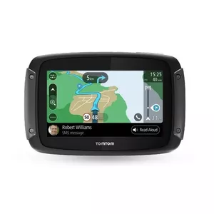 TomTom RIDER 50 WE navigators Fiksēts 10,9 cm (4.3") LCD Skārienjūtīgais ekrāns 280 g Melns