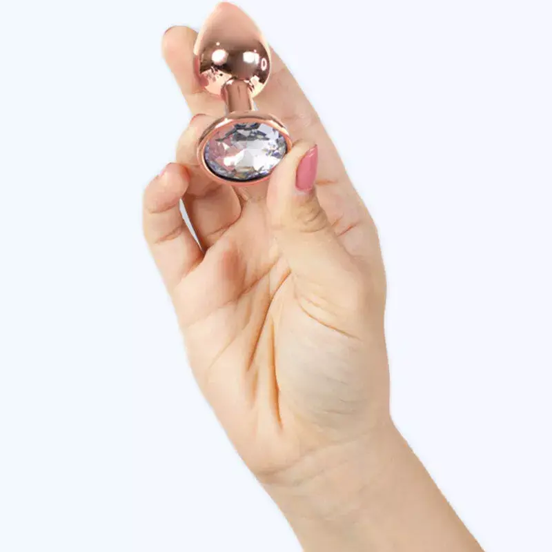 Анальная втулка secret play Metal Rose Gold 7 см Photo 3