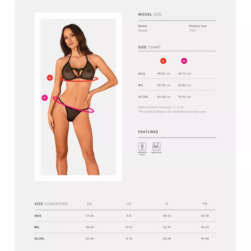 Комплект Obsessive D-234704 XL/2XL Photo 5