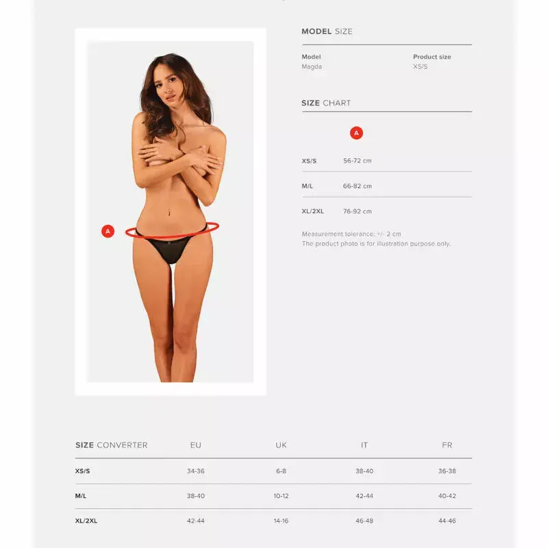 Стринги Obsessive D-234697 M/L Photo 7