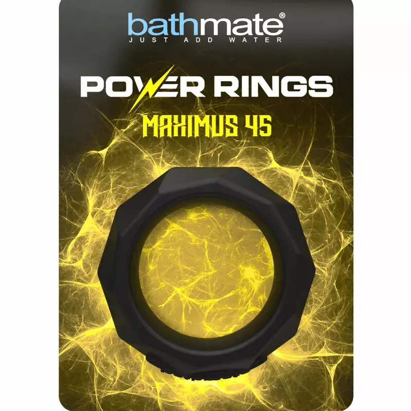 Bathmate Power Ring Maximus 45 — силиконовое эргономичное кольцо Photo 3