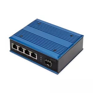 Neadministrēts slēdzis Digitus DN-651135 4 Porti Gigabit Ethernet PoE Rūpnieciskais
