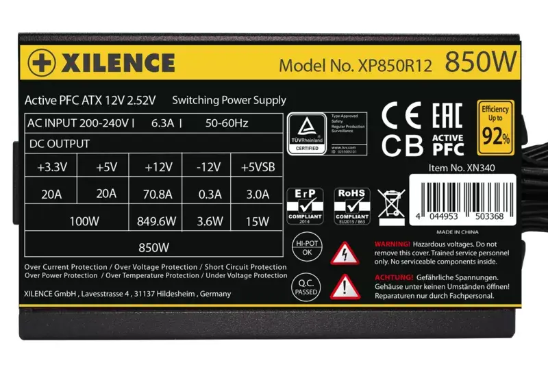 Блок питания Xilence Performance A+ XN340 Photo 4