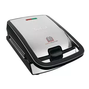 Tefal SW852D12 sandwich maker 700 W Black, Stainless steel