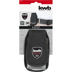 поясная сумка KWB 907210 Нейлон Черный Серебристый Унисекс