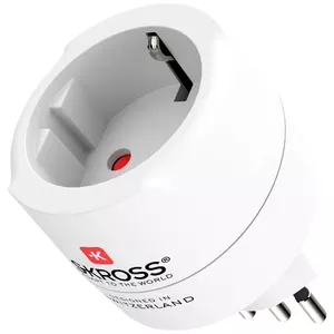 Power Plug Adapter Type C Skross 1.500272 Universal White 100-250V