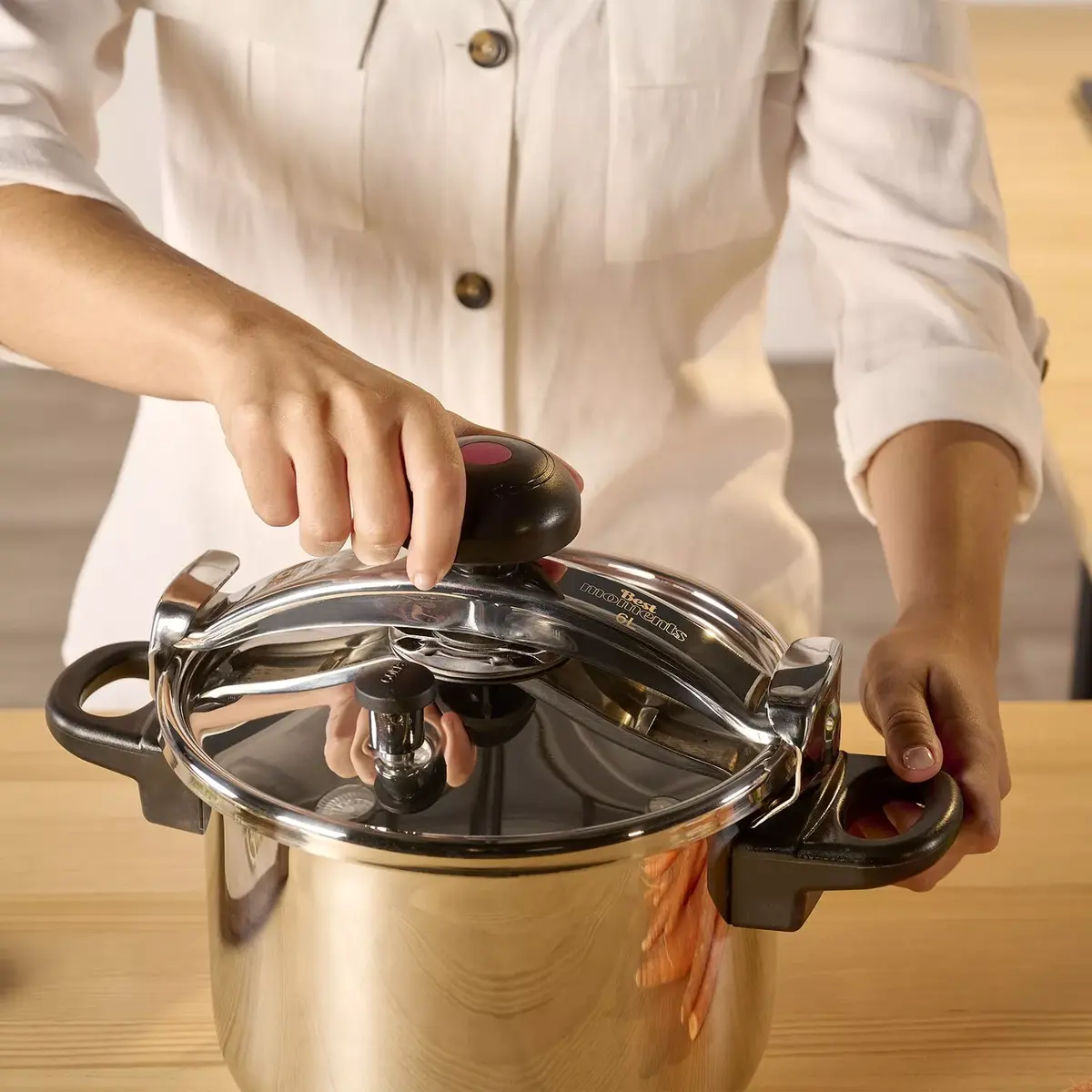 Taurus Classic Moments 6 L stainless steel pot Photo 9