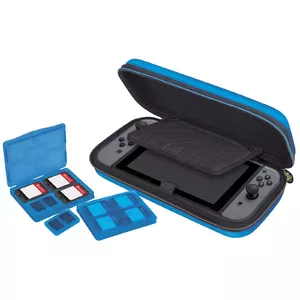 Deluxe Travel Case set, BIGBEN for Nintendo Switch — Official "Zelda", blue