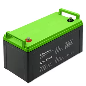 Gel battery QOLTEC 53081 12V 120Ah, sealed gel, 34.8 kg