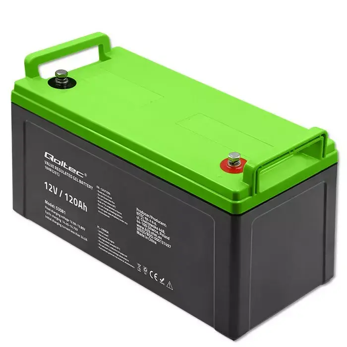 Gēla akumulators QOLTEC 53081 12V 120Ah Photo 7