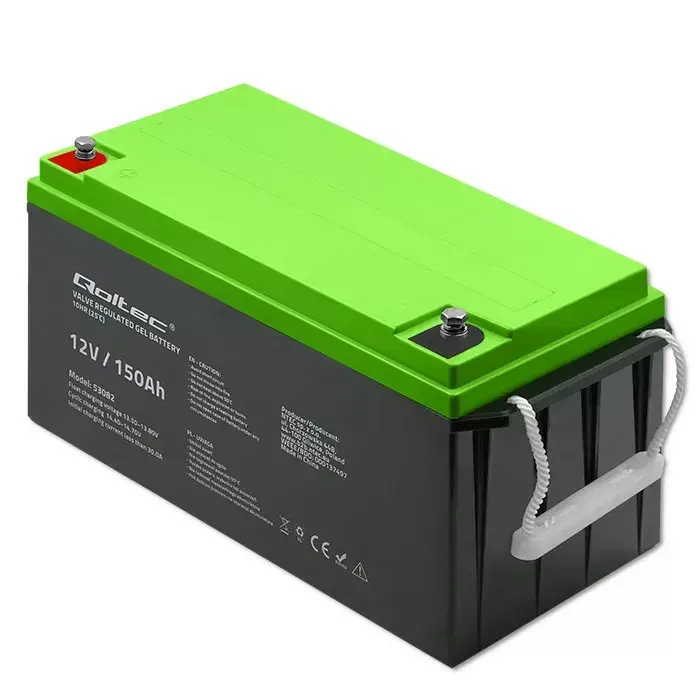 Gel battery QOLTEC 53082 12V 150Ah Photo 7