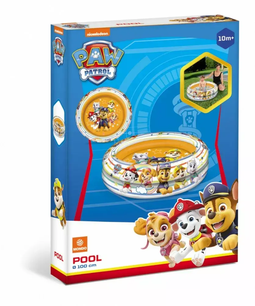 Надувной бассейн MONDO Paw Patrol 100 см Photo 3